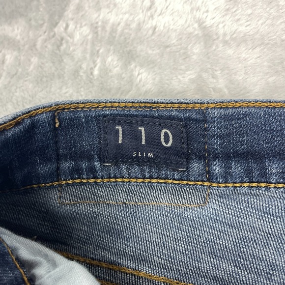 Lucky Brand Jeans Womens 29/32 Blue Denim 110 Slim Fit Single Stitch Skinny Leg - Picture 8 of 11